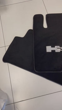 フロアマット ハマー H2 2003-2009 テーラードブラックカーペット用