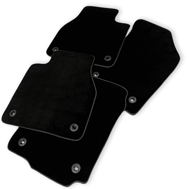 Floor Mats For Bentley Flying Spur 2013-2019 Black Carpets - AutoWin