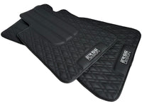 Floor Mats For BMW 5 Series G31 Wagon Black Leather Er56 Design - AutoWin