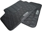 Floor Mats For BMW 6 Series E63 Black Leather Er56 Design - AutoWin