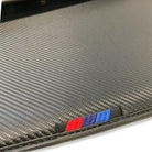 Floor Mats For BMW M3 G80 Autowin Brand Carbon Fiber Leather - AutoWin