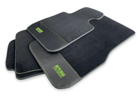 Floor Mats For BMW M8 F93 4-door Gran Coupe Carbon Leather Er56 Design - AutoWin