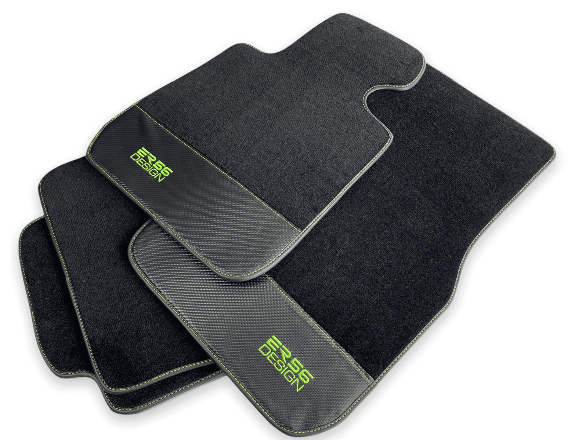 Floor Mats for BMW iX (2022-2024) with Carbon Leather | ER56 Design - AutoWin
