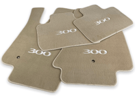 Floor Mats For Chrysler 300C Beige 2011-2022 - AutoWin