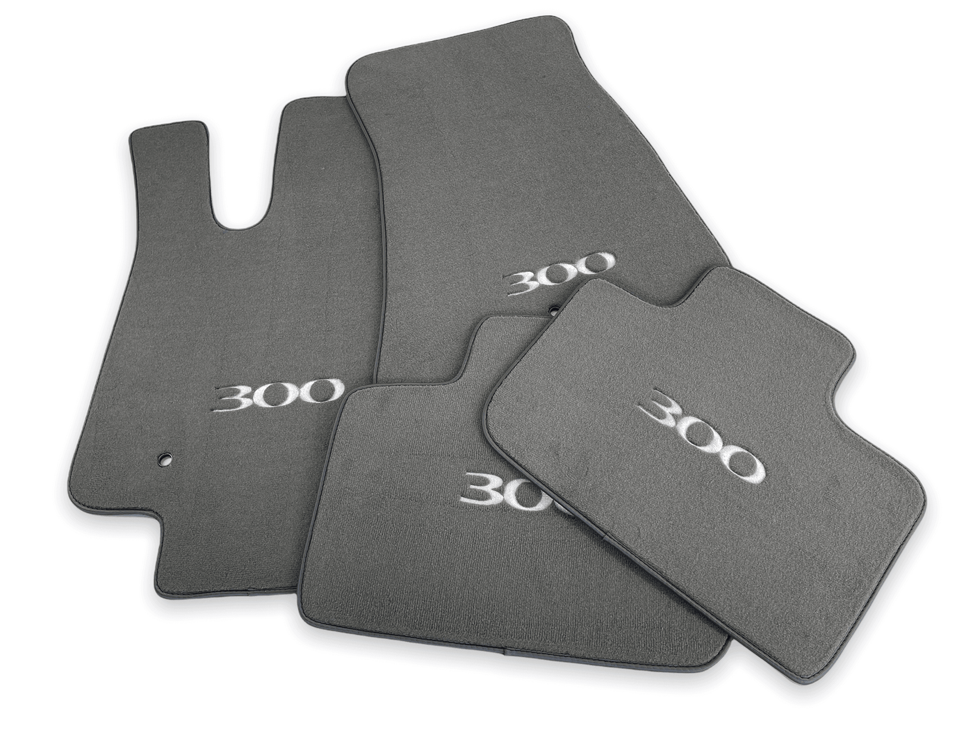 Floor Mats For Chrysler 300C Gray 2011-2022 - AutoWin