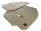 Floor Mats For Ferrari 458 Spider 2012-2015 Beige Italian Edition - AutoWin