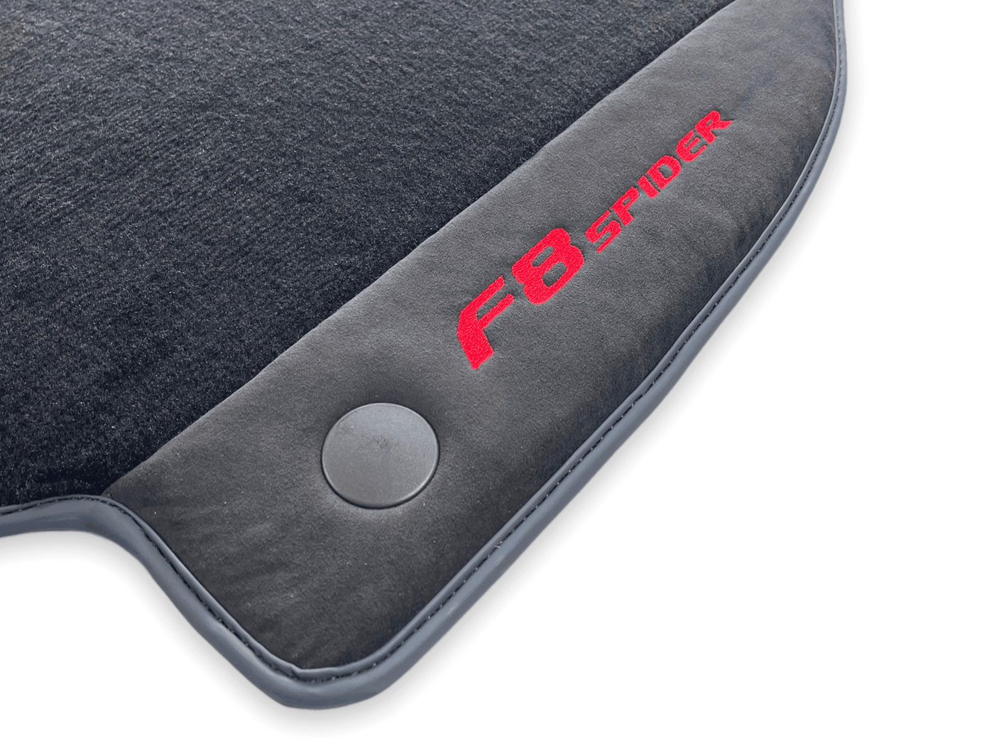 Floor Mats For Ferrari F8 Spider 2019-2022 Red Italian Edition - AutoWin