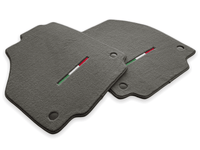 Floor Mats For Ferrari F8 Tributo (2019-2023) Gray Italian Edition - AutoWin