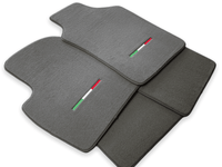 Gray Floor Mats for Fiat Punto Evo (2009-2012) 5 Doors - AutoWin