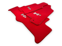 Floor Mats For Hummer H3 2005-2010 Tailored Red Color Carpets - AutoWin