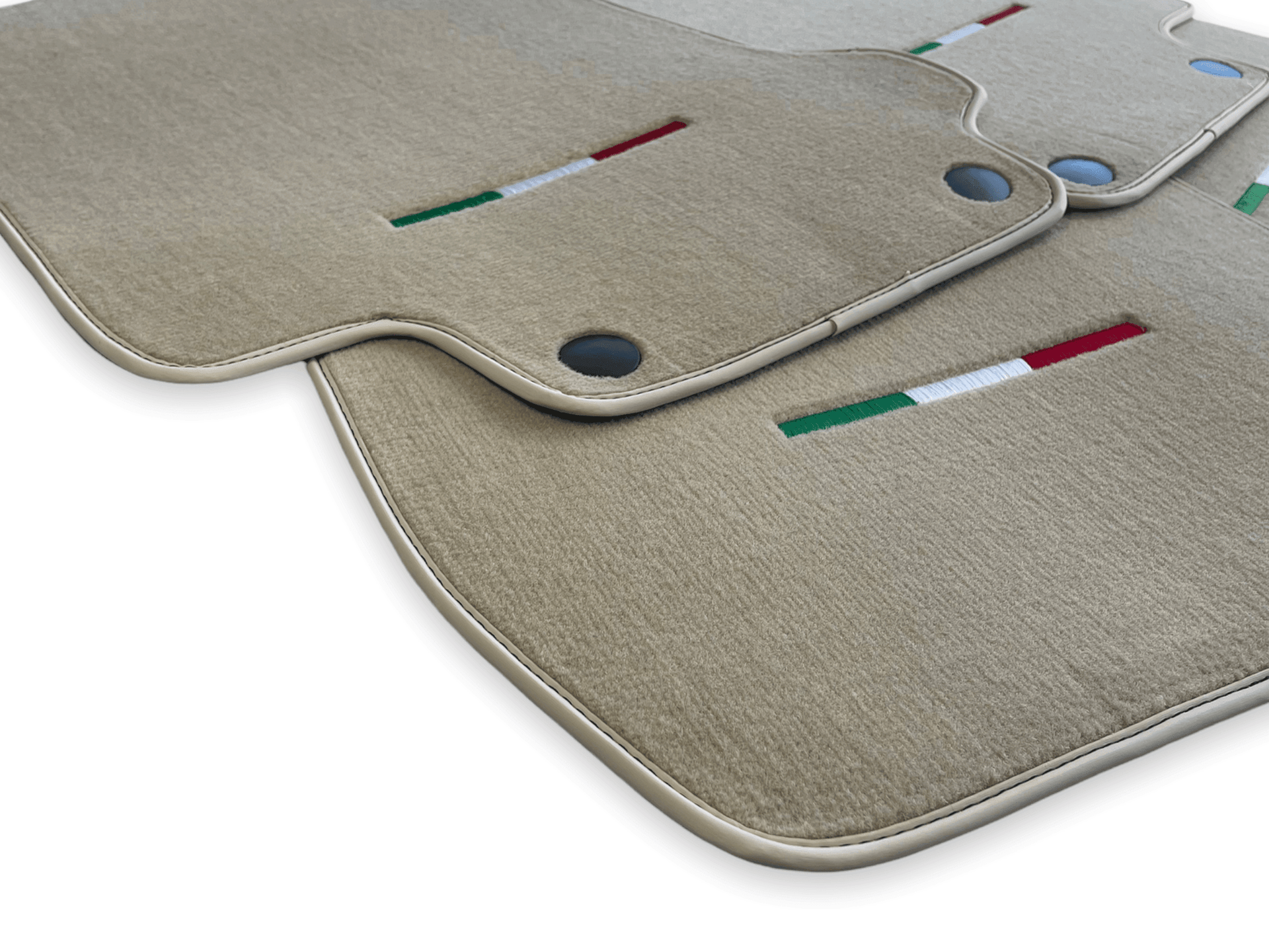 Floor Mats For Maserati GranTurismo (2007-2019) Beige IT Edition - AutoWin