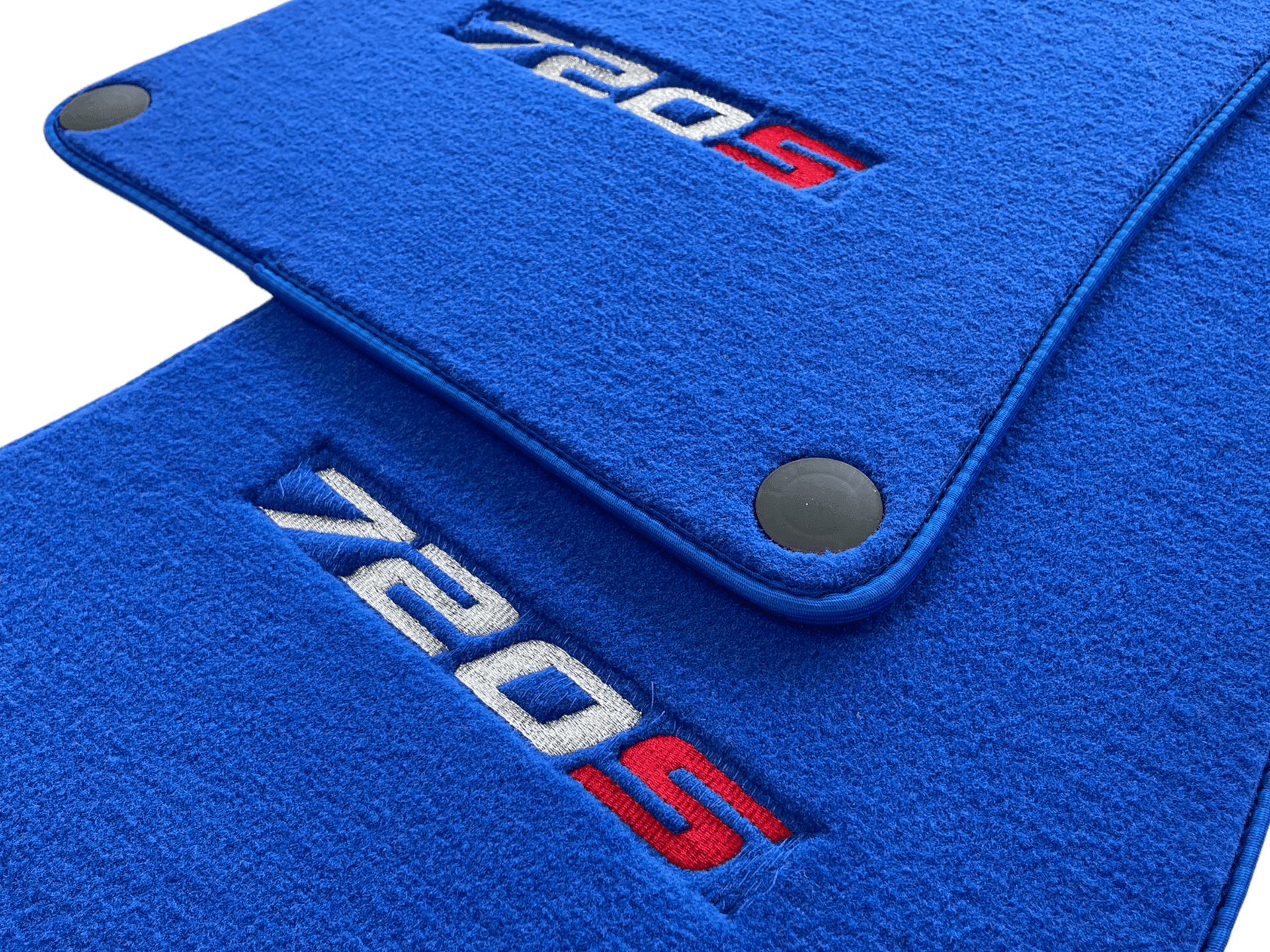 Floor Mats For McLaren 720S Blue Tailored Carpets Set AutoWin - AutoWin