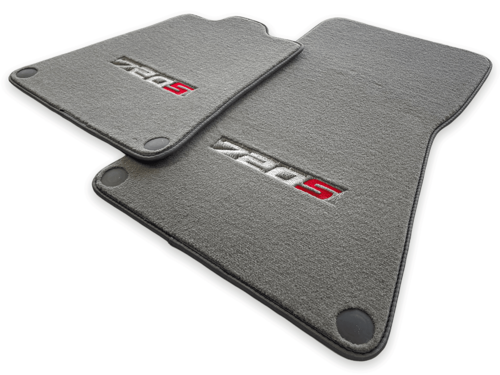 Floor Mats For McLaren 720S Gray Tailored Carpets Set AutoWin - AutoWin