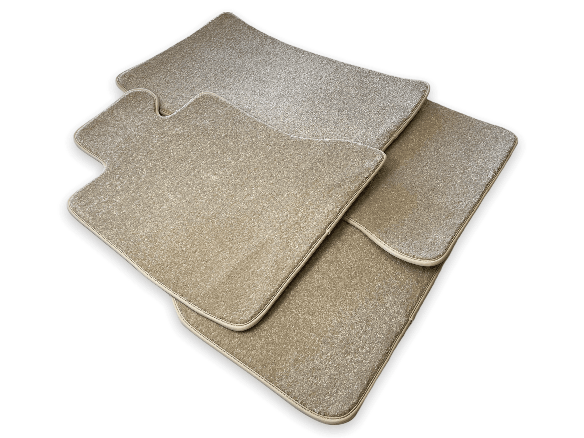 Floor Mats For Rolls Royce Phantom VIII (2017-2024) Beige Luxury Quality - AutoWin