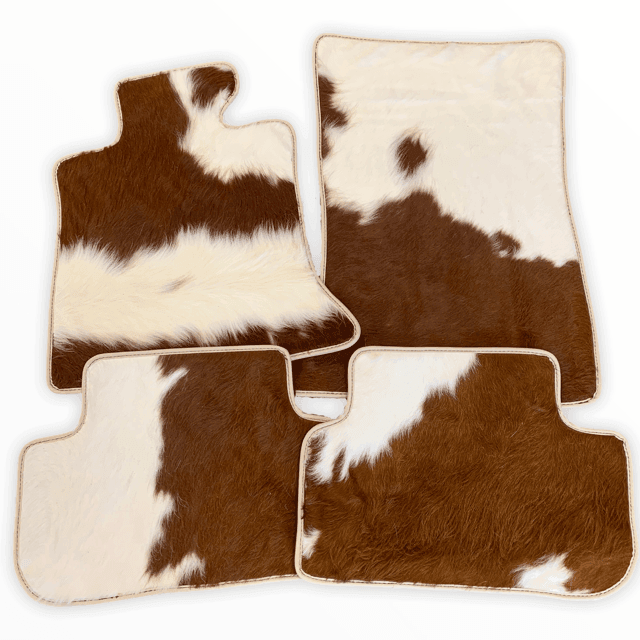 Floor Mats For Rolls Royce Phantom Drophead Coupe 2007–2016 Cow Leather - AutoWin