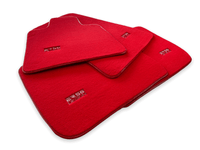 Floor Mats For Rolls Royce Phantom Drophead Coupe 2007–2016 Red Er56 Design - AutoWin