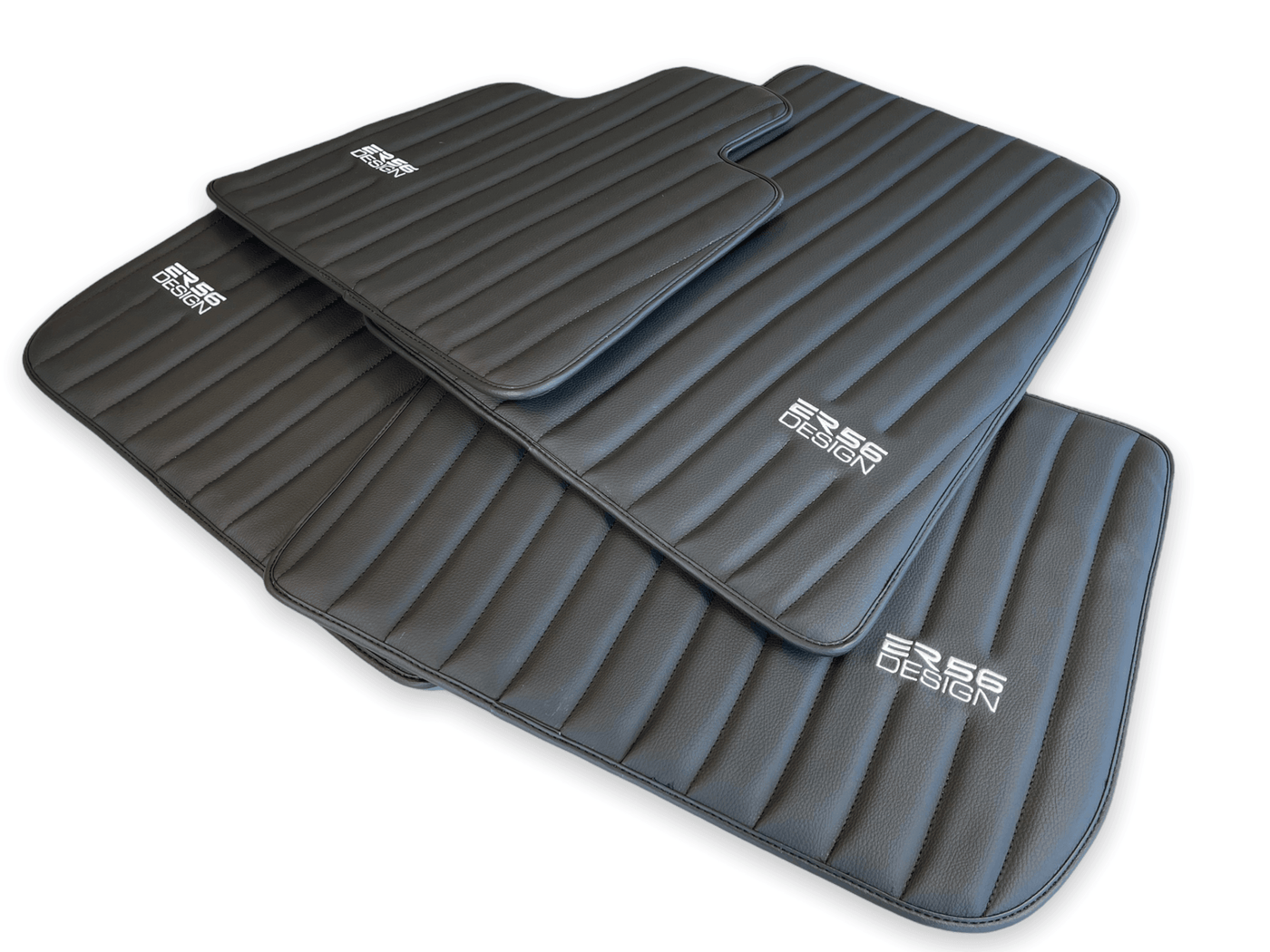 Floor Mats For Rolls Royce Wraith 2013-2023 Leather ER56 Design - AutoWin