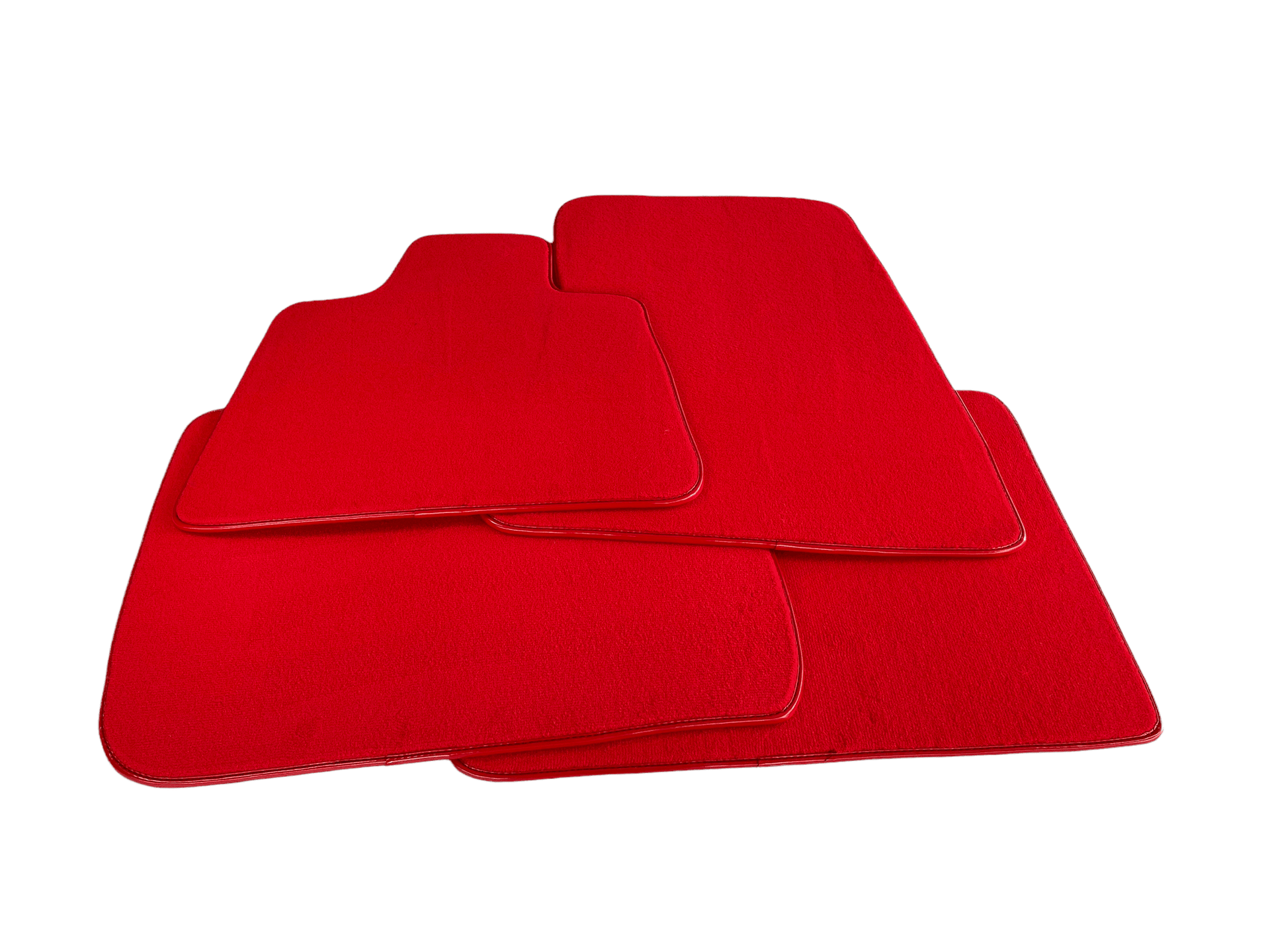 Floor Mats For Rolls Royce Wraith 2013-2023 Red - AutoWin
