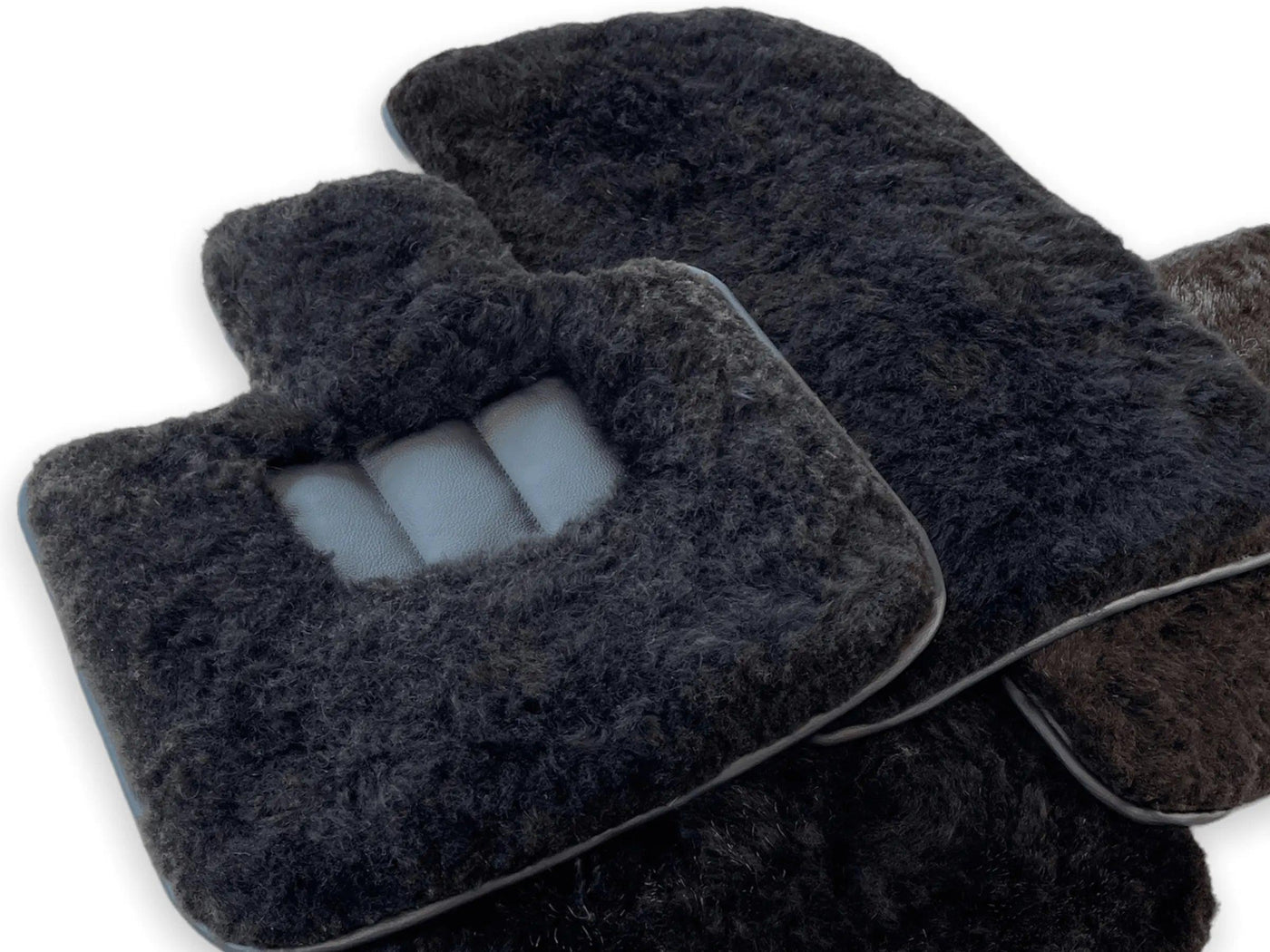 Genuine Sheepskin Floor Mats Bentley Flying Spur (2013-2019) Er56 Design Brand - AutoWin