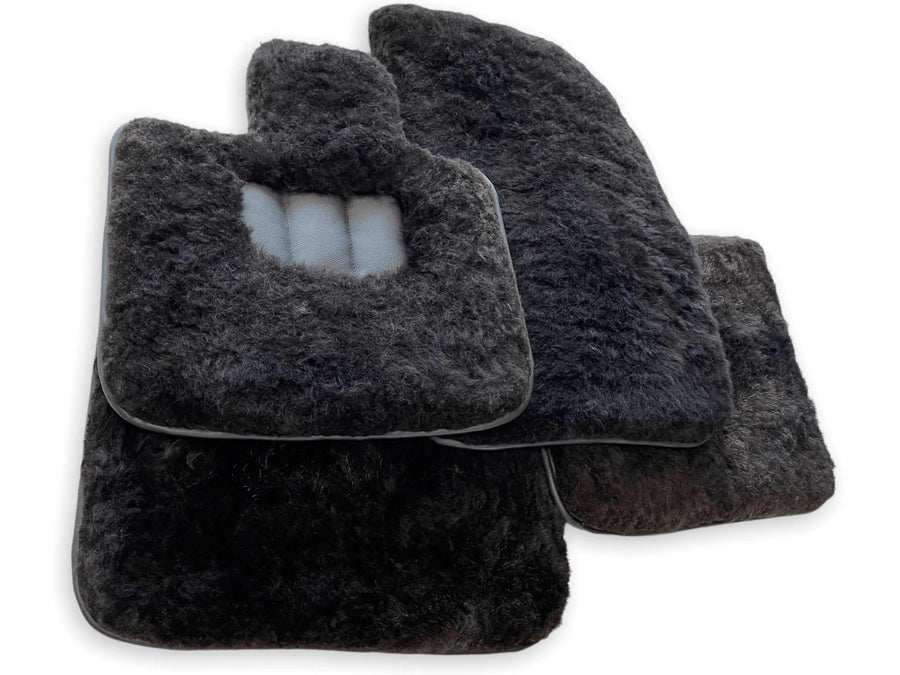 Genuine Sheepskin Floor Mats Bentley Mulsanne (2010-2020) Er56 Design Brand - AutoWin