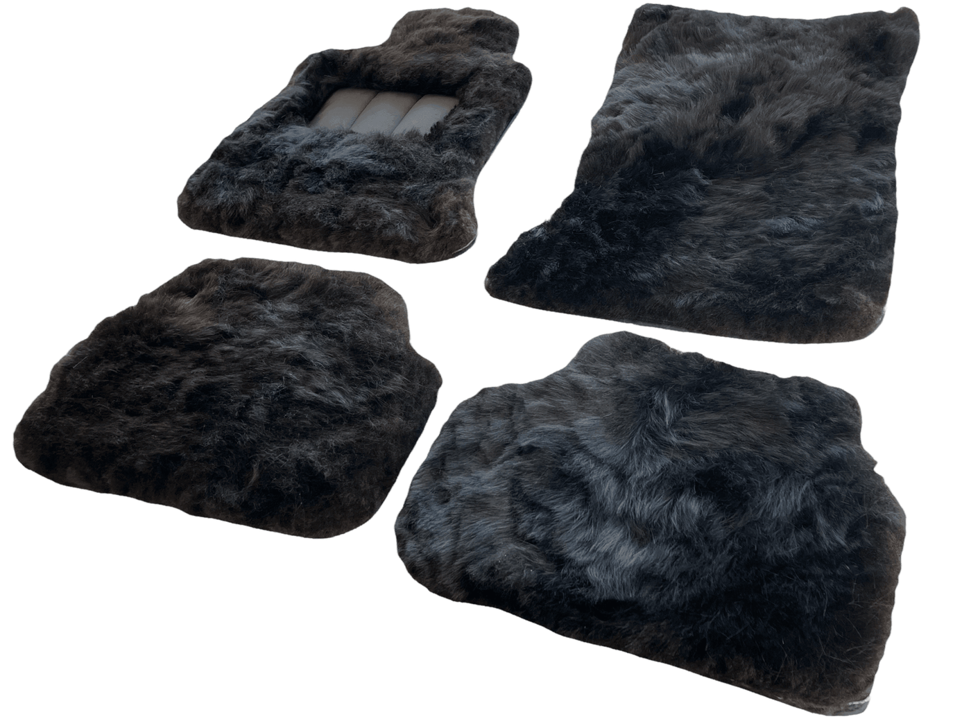 Genuine Sheepskin Floor Mats Rolls Royce Dawn Rr6 2016-2023 Er56 Design Brand - AutoWin