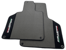 Gray Floor Mats for Lamborghini Gallardo With Alcantara Leather - AutoWin