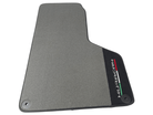 Gray Floor Mats for Lamborghini Huracan With Alcantara Leather - AutoWin