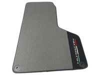 Gray Floor Mats for Lamborghini Huracan With Alcantara Leather - AutoWin