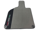 Gray Floor Mats for Lamborghini Huracan With Alcantara Leather - AutoWin