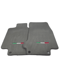 Gray Floor Mats For Maserati GranTurismo (2007-2019) IT Edition - AutoWin