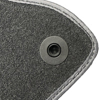 Gray Floor Mats For Mercedes Benz E-Class W124 Sedan (1985-1995) | Limited Edition - AutoWin