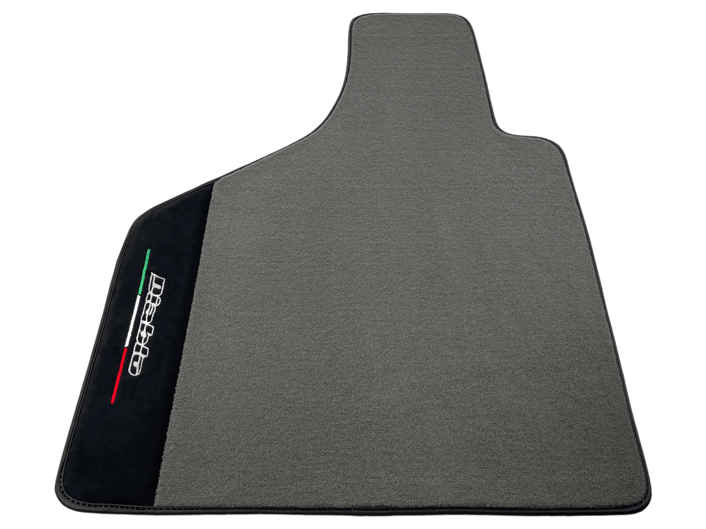 Gray Floor Mats Lamborghini Diablo 1990-2001 Alcantara Leather - AutoWin