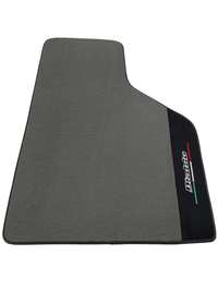 Gray Floor Mats Lamborghini Diablo 1990-2001 Alcantara Leather - AutoWin