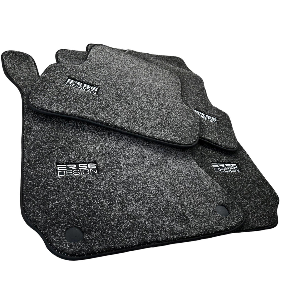 Gray Luxury Floor Mats For Mercedes Benz C-Class S203 Estate 4Matic (2001-2007) | ER56 Design - AutoWin