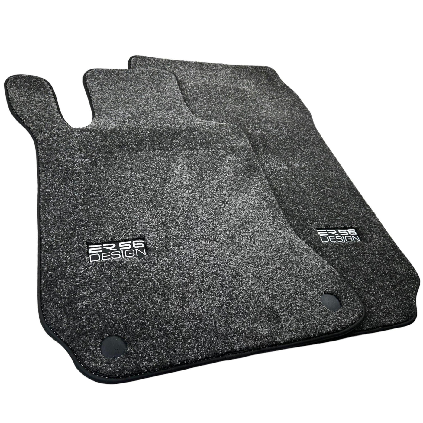 Gray Luxury Floor Mats For Mercedes Benz C-Class W205 Sedan (2014-2018) | ER56 Design - AutoWin
