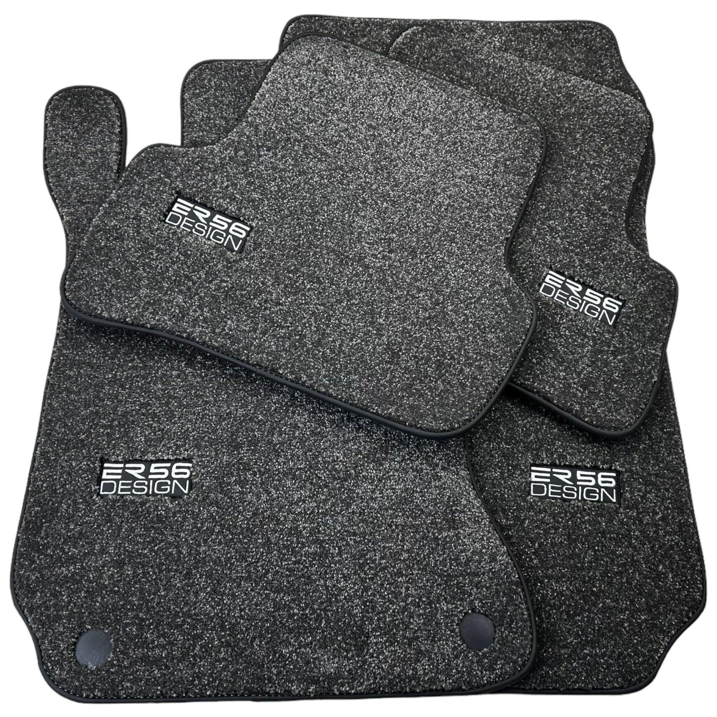 Gray Luxury Floor Mats For Mercedes Benz E-Class C207 Coupe (2009-2013) | ER56 Design - AutoWin
