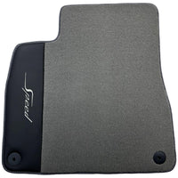 Grey Floor Mats For Bentley Flying Spur (2013-2019) with Leather - AutoWin