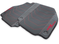 Leather Floor Mats For Ferrari 458 Italia 2009-2015 With Carbon Fiber - AutoWin