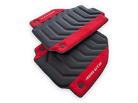 Leather Floor Mats For Ferrari 488 GTB 2015-2022 - AutoWin