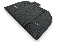 Leather Floor Mats for Lamborghini Aventador SVJ Limited Edition - AutoWin