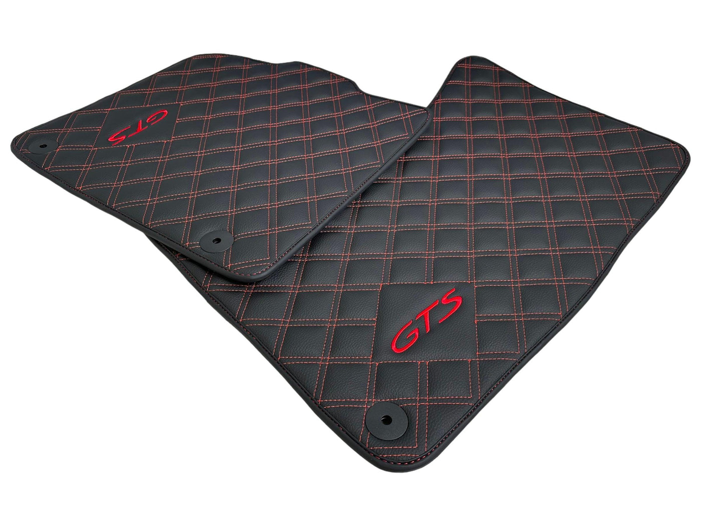 Leather Floor Mats for Porsche Panamera (2009-2016) - AutoWin