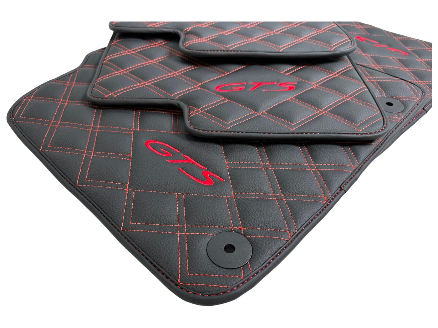 Leather Floor Mats for Porsche Panamera (2009-2016) - AutoWin