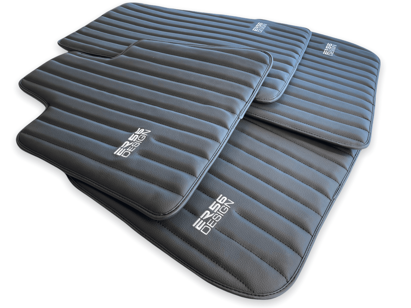 Leather Floor Mats For Rolls Royce Ghost Series II (2021-2024) ER56 Design Brand - AutoWin