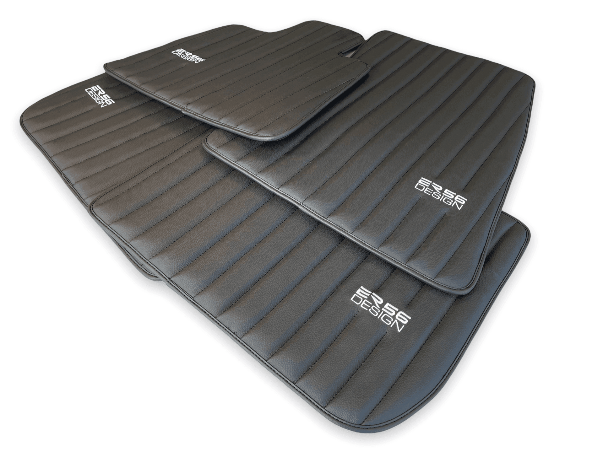 Leather Floor Mats For Rolls Royce Ghost Series II (2021-2024) ER56 Design Brand - AutoWin