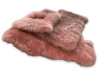 Pink Sheepskin Floor Mats for Rolls Royce Phantom VIII (2017-2024) ER56 Design Brand - AutoWin