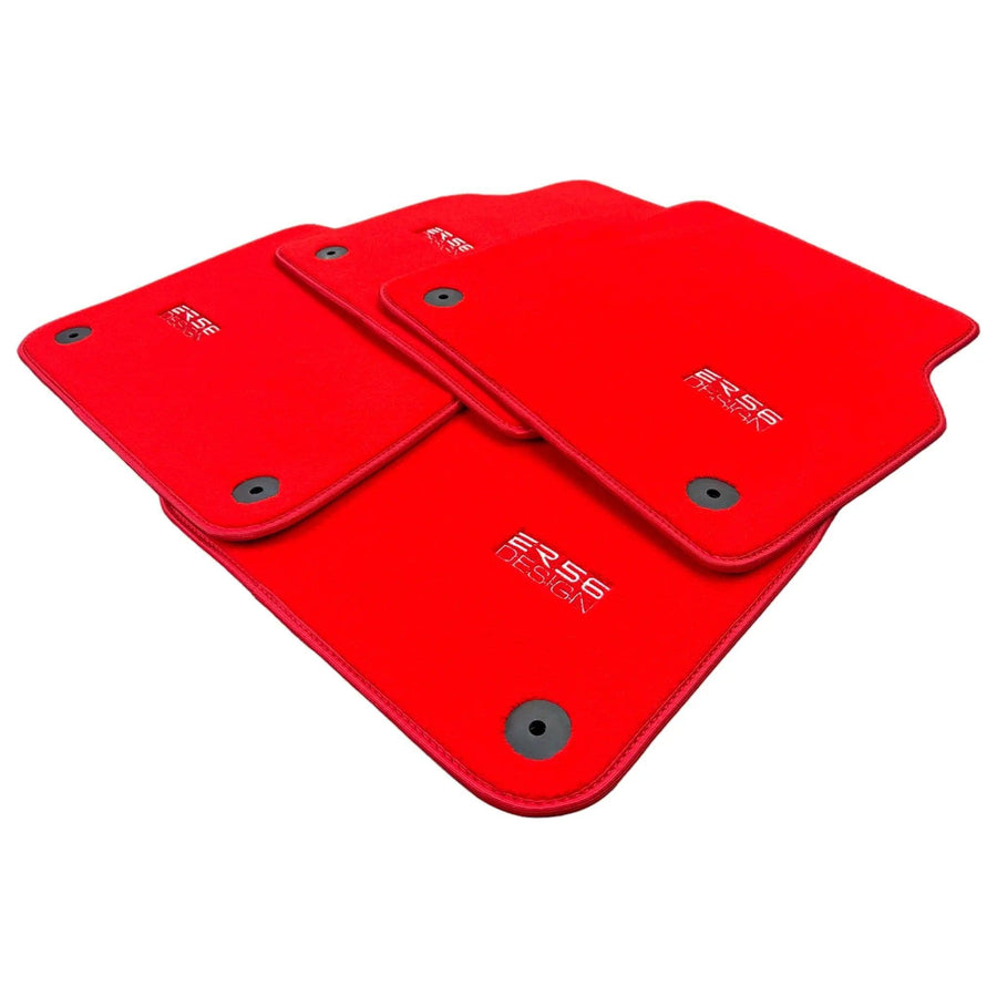 Red Floor Mats for Audi e-tron GT (2021-2024) | ER56 Design - AutoWin