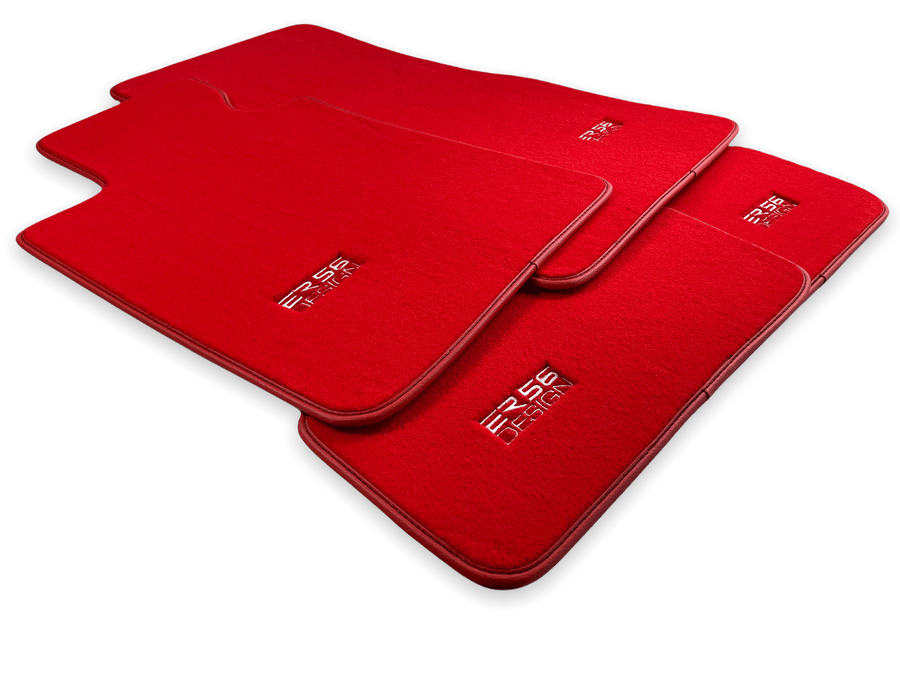 Red Floor Mats For BMW 2 Series F45 - ER56 Design Brand - AutoWin