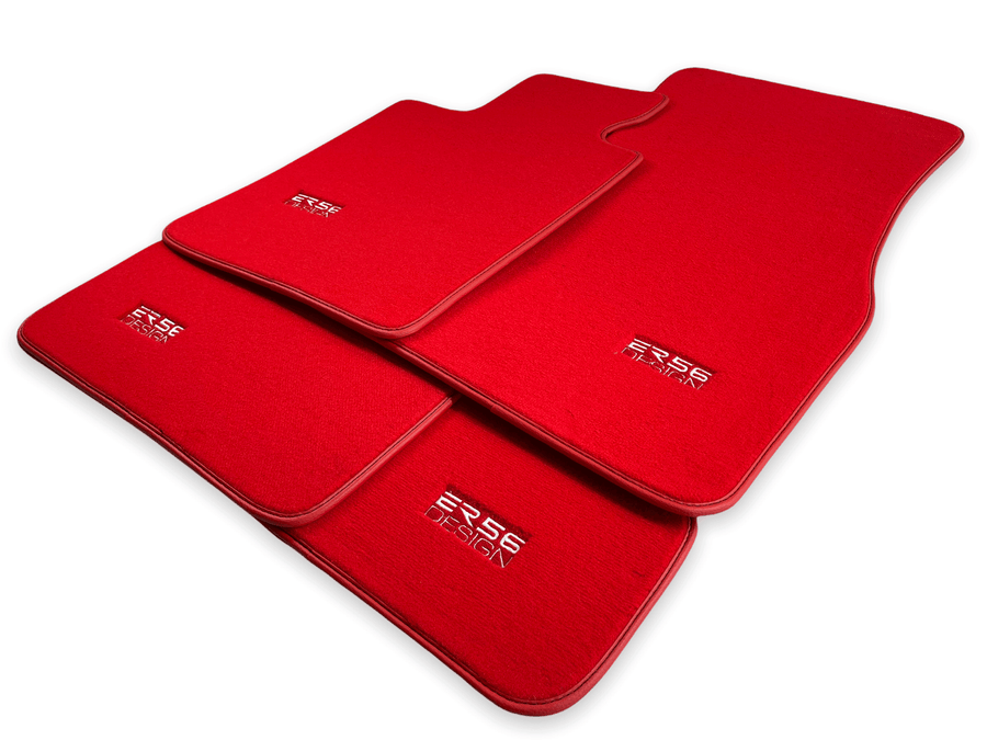 Red Floor Mats For BMW 4 Series F33 - ER56 Design Brand - AutoWin