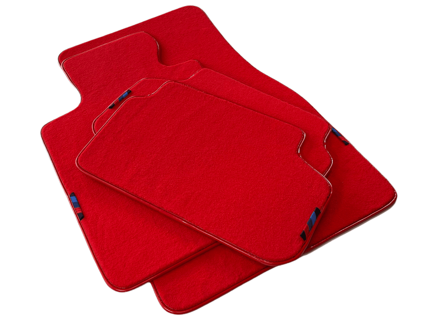Red Floor Mats For BMW X2 Series F39 With M Package - AutoWin