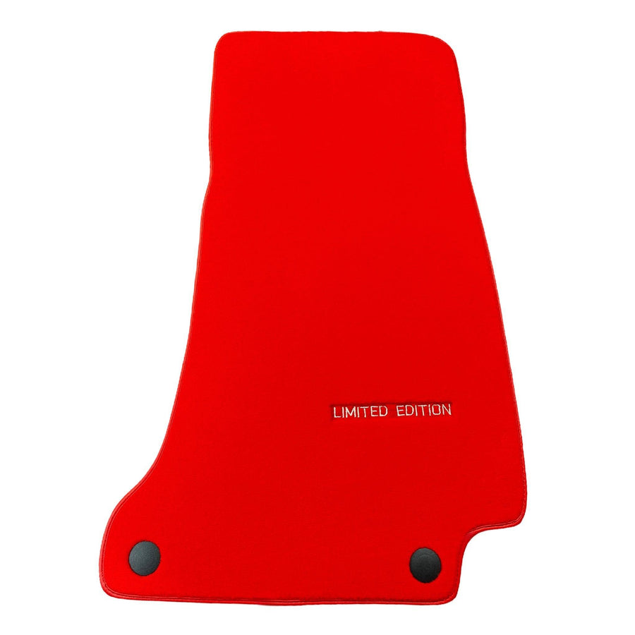 Red Floor Mats For Mercedes Benz CLS-Class X218 Shooting Brake Facelift (2014-2018) | Limited Edition - AutoWin